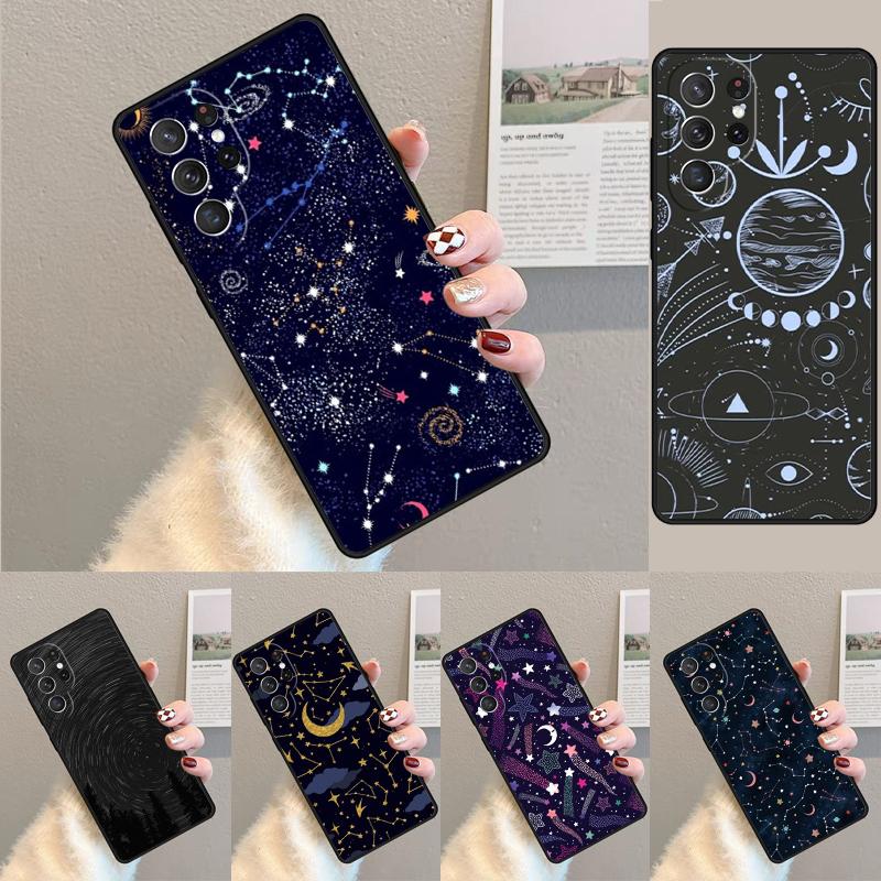 Sternenhimmel TPU Handyhülle Für Samsung Galaxy note 10 pro S26 S25 S24 S23 S22 Ultra Plus S21 FE S20 Stoßfeste Hülle