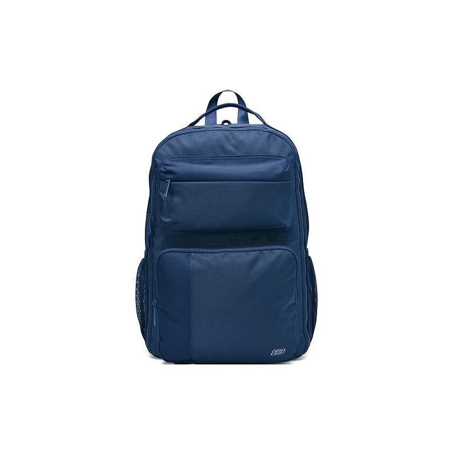 Skechers Colorful Casual Fabric Backpack Unisex Backpack Ocean-Blue L323U049-005J Sea Blue