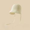 Lightweight Folding Straw Hat Breathable Woven Sun Cap Elegant Vacation Beach Cap  Seaside Travel