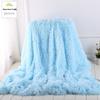 Four Seasons Thick Fleece Blanket: Cozy Home & Sofa Throw, Perfect for Naps & Weddings