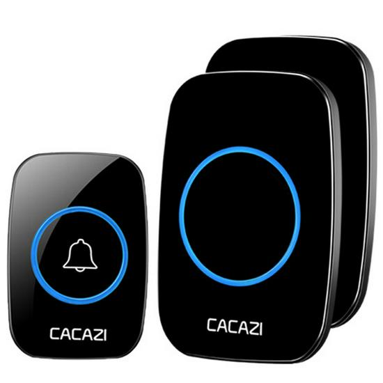 A10 Wireless Long-Range Home Doorbell with Multiple Call Bells and Elderly Pager, Compatible with EU, US, and UK Standards.