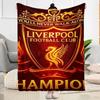 Liverpool Football Club Blanket Durable Comfort Perfect For Seaside Livingroom Bed Four Seasons Multipurpose Modern Style