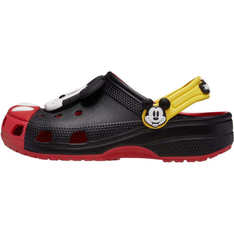 Disney/Crocs Disney × Crocs Classic Clog Удобные Универсальные Детские Клоги Детские клоги Черный 212373-90H 22-23