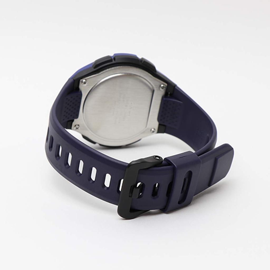 Casio SPORTS GEAR Blue STEP TRACKER Digital Watch with Step Counting Function for and Waterproof and Lightweight WS-2000H-2A Running, Jogging, Sports,