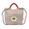 Embroidery Donut Bag Summer New Fashion Mini Commuter Bag Shoulder Messenger Bag