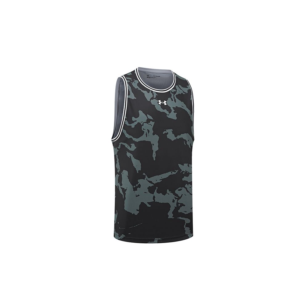 Under Armour Loose Running Fitness Quick-Dry Breathable Sleeveless Tank Top Unisex tops Black 24500110-001
