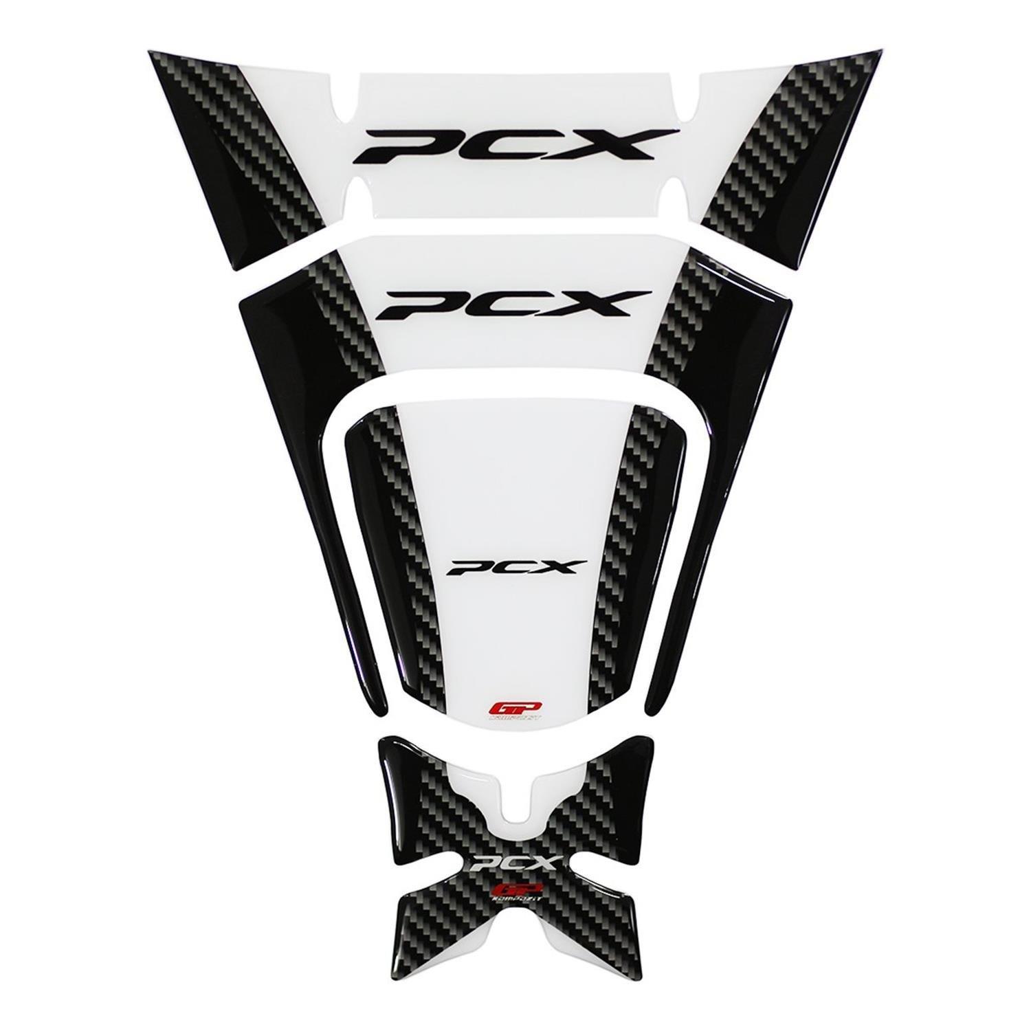 

GP Composite Honda PCX 125 / 150 2018-2020 Compatible Tank Pad White