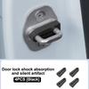 4PCS Universal Car Door Shock Absorber Soundproof Deadener Anti-Vibration Buffer Pad Cushion Vehicle Door Shock Absorber Buckle