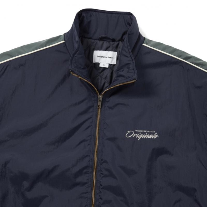 ThIs Is Never That Originals Warm Up Jacket Navy