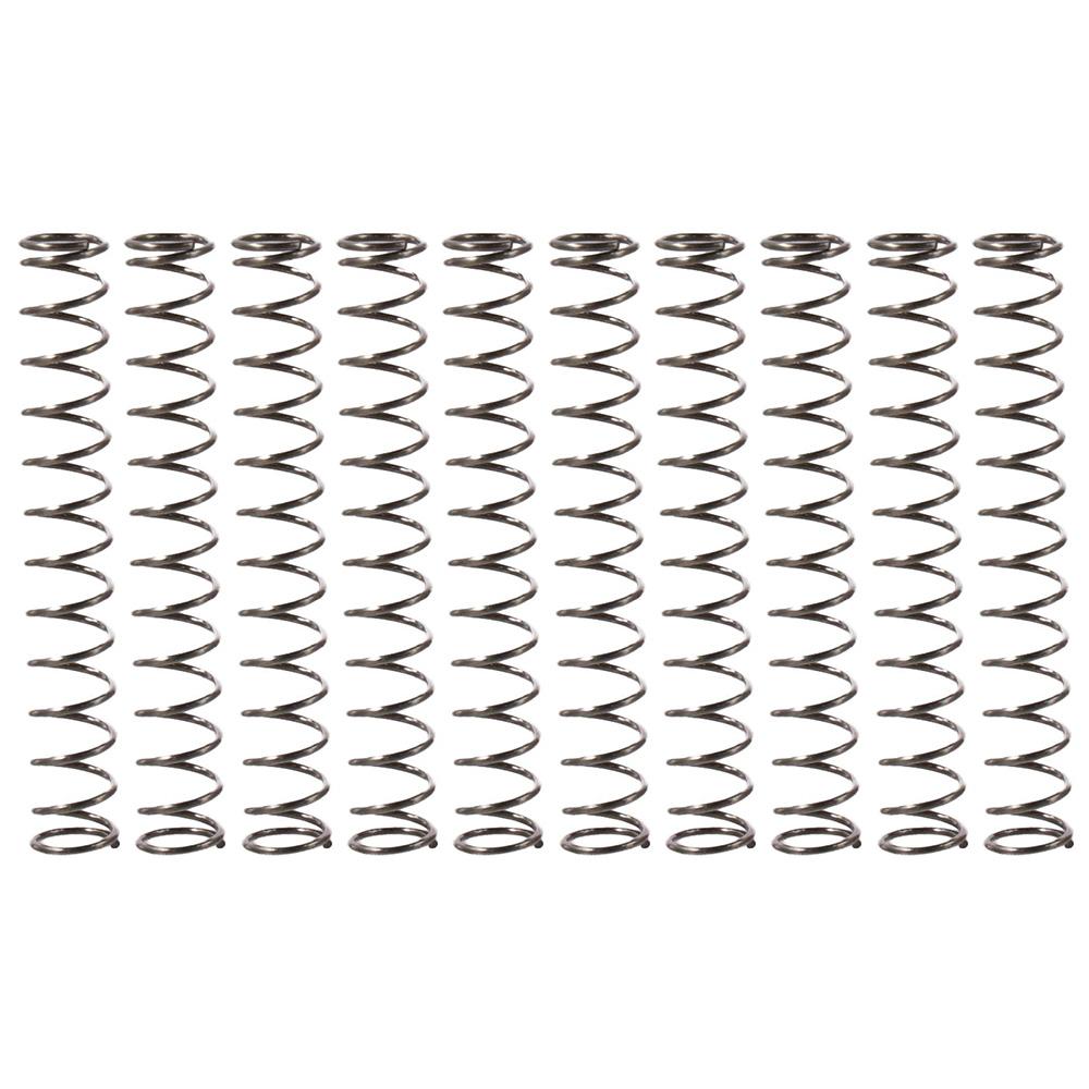 10Pcs Stainless Steel Compression Spring 0.6mm Wire Size Spring Steel Coil  Shop and Home Repairs