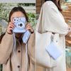 HIYQIN Instax Mini 12 Case, Fujifilm Instax Mini 12 Case with 28-Photo Album, 2-Piece Set, Instax Mini 12 Camera Case with Shoulder Strap, PU Leather