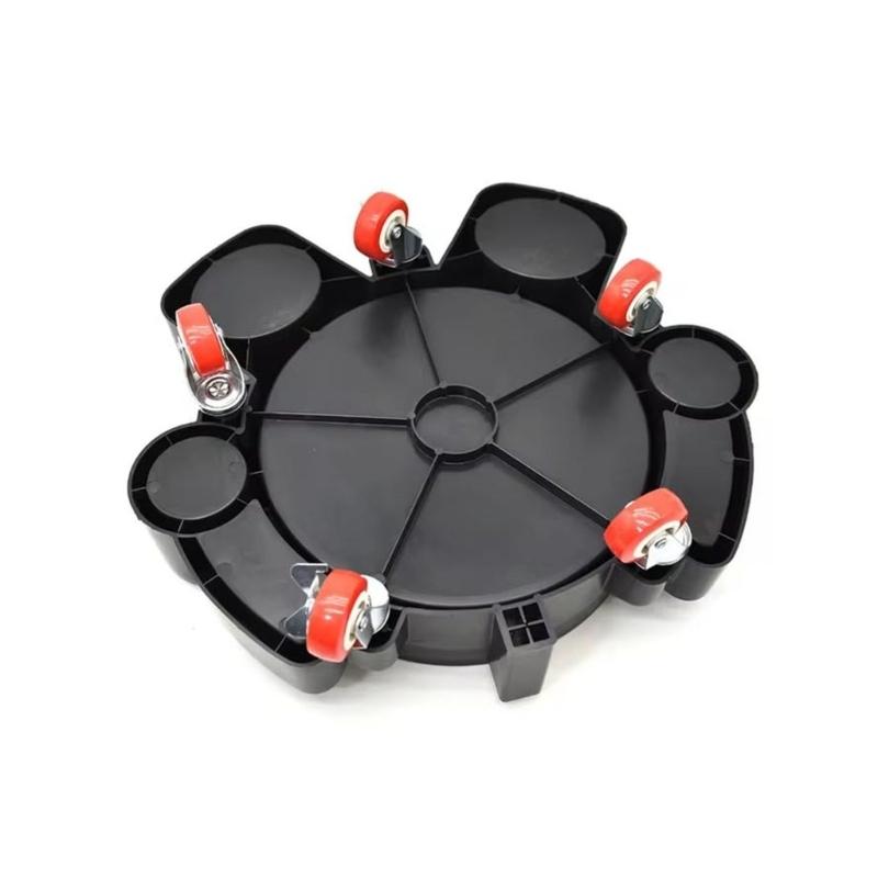 5 Gallon Professional Detailing Bucket Dollies Wash Bucket Dollies Detailing Wash Bucket 360 Degree Rotating Wheel Caste