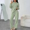 Women's Two-piece Tracksuit Set: Oversized Hoodie Sweatshirt and Jogging Pants Light Gray XXXL New Arrival