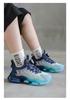 2026 Spring Boys' Non-slip Leather Running Shoes with Rotary Buckle for Kids