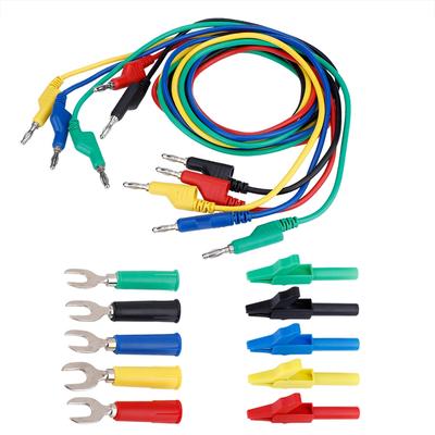 4-mm-Bananenstecker-Testkit für Multimeter, Krokodilklemme und U-Typ-Sonde (P1036A)