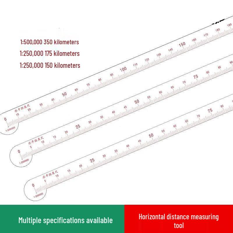 

Huaqianmo Multifunction Scale Ruler 32CM