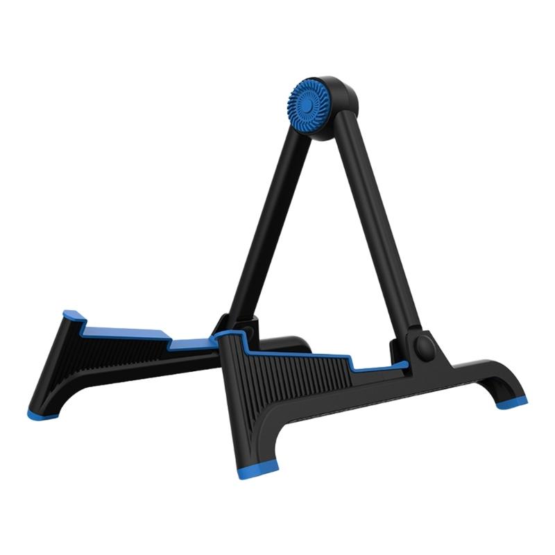 

Durability Guitar Stand Recycled Nylons Quickly Assembly Folding Guitar Stand for Guitar Enthusiasts 1