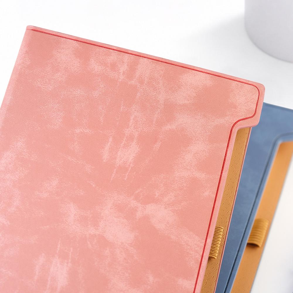 Portable Cross-border Business Notebook with Elastic Band and Customizable Logo