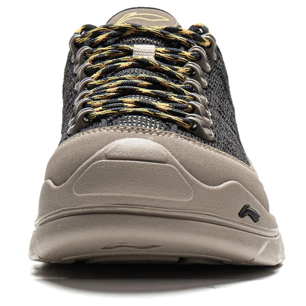 Li Ning Outdoor CF Tracing, Forest Grace Wear resistant And Lightweight Low top Outdoor Shoes Unisex Black Umber AHCV055-23