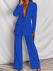 European and American Women's Spring and Autumn Fashion Suit Set - Professional Casual Business Attire