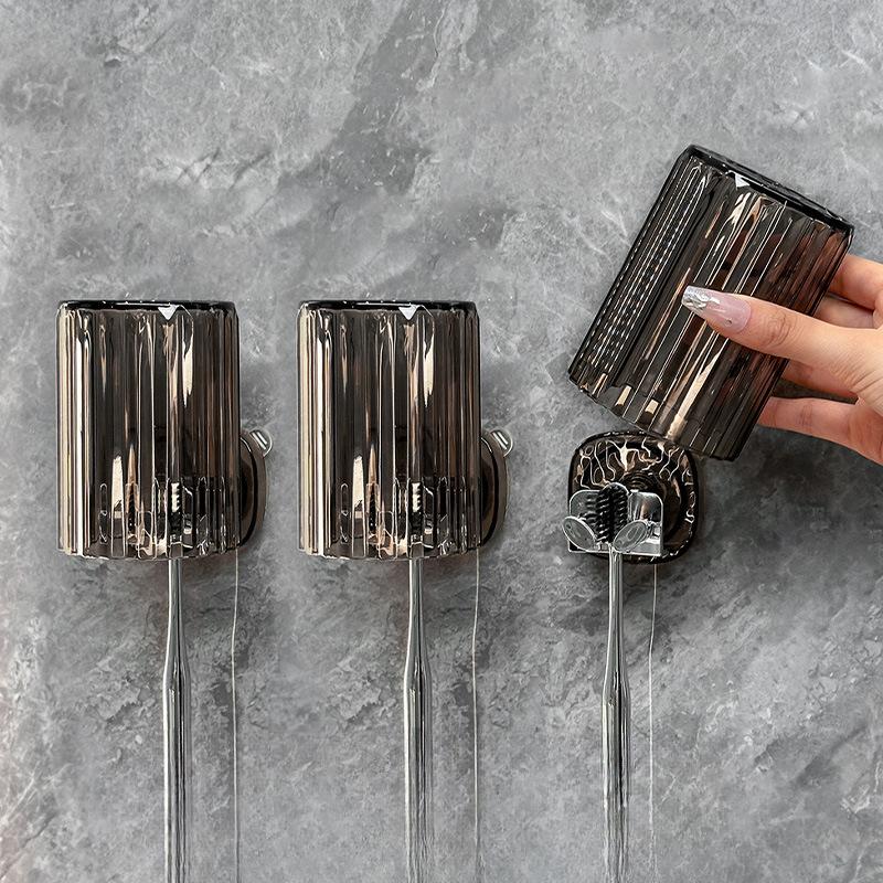 

Держатель для электрической зубной щетки на присоске, настенный, без перфорации, унитаз, стоматологическая чаша, набор для стоматологических принадлежностей, подвесная настенная стойка для хранения 3set серый/серебряный