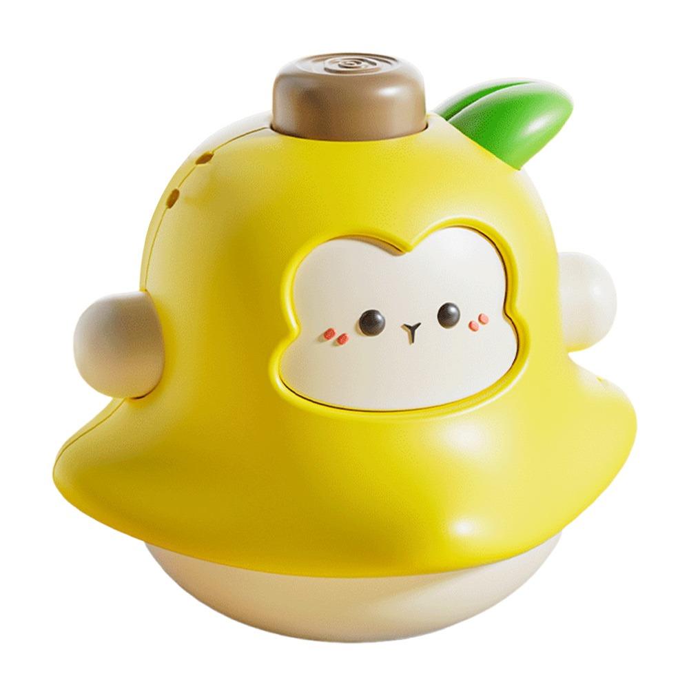 

Cartoon Fruit Spinning Toy Top Plastic Pressing Toy Cute Gyroscope Game banana