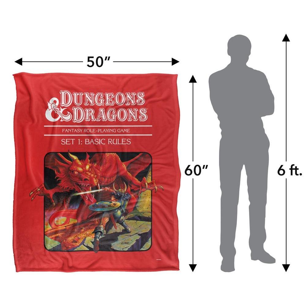 Dungeons & Dragons Basic Rules Cover Blanket