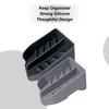 Silicone Dish Sponge Holder Raised Silicone Soap Dish With Drain Spout Sink Accessories For Kitchen Bathroom Shower
