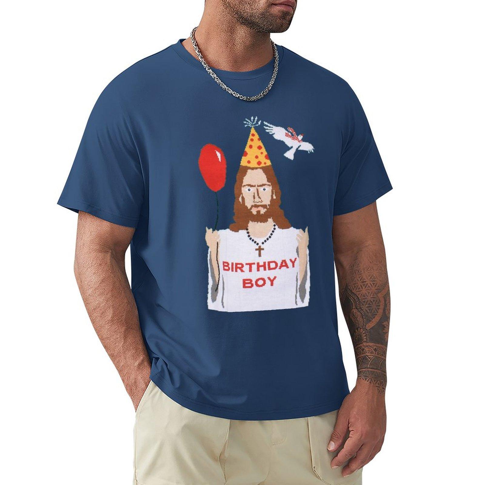 fashion mens tshirt Birthday Boy TShirt kawaii clothes new edition t shirt men graphic t shirts graphic t shirts Casual tops S