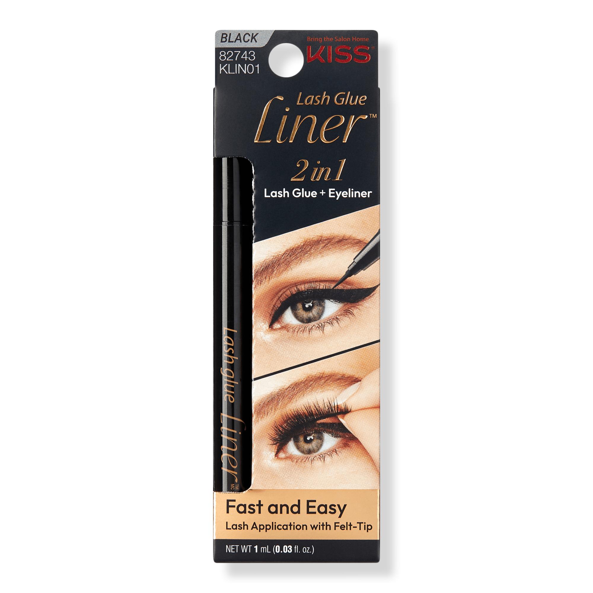 

Kiss Felt Tip Glue Liner Lash Adhesive 0,03 унции Black