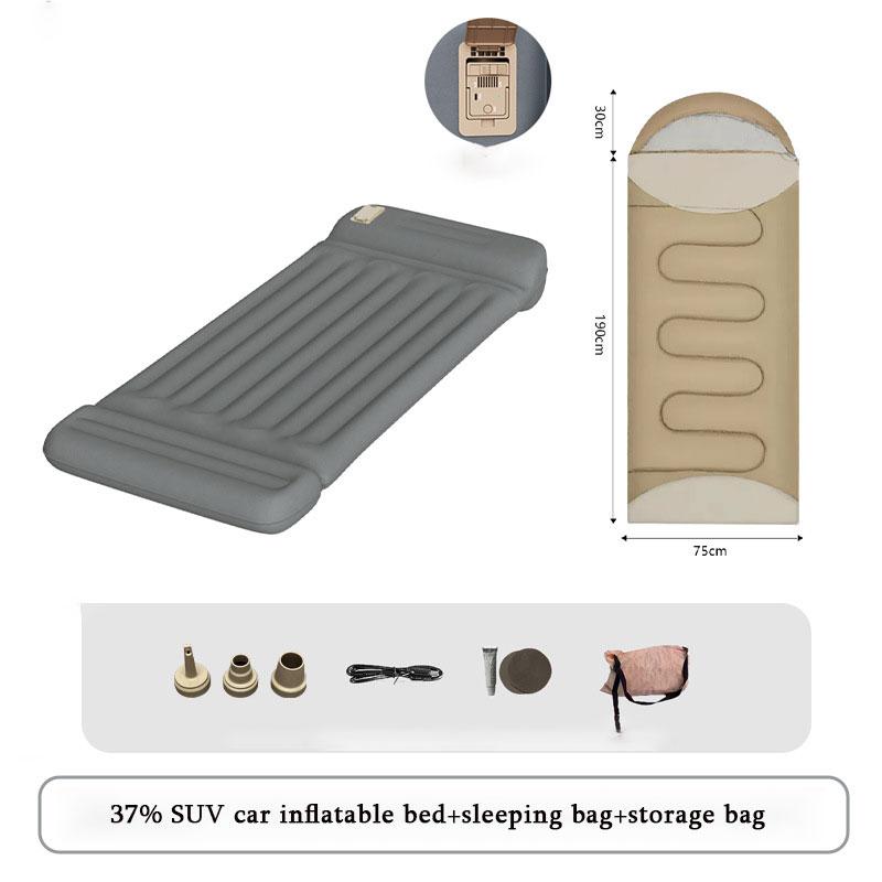 Universal Inflatable Car Mattress New Style Best Travel Sleeping Bed Camping Air Mattress Folding Suv Truck Sedan Sleep Rest Pad