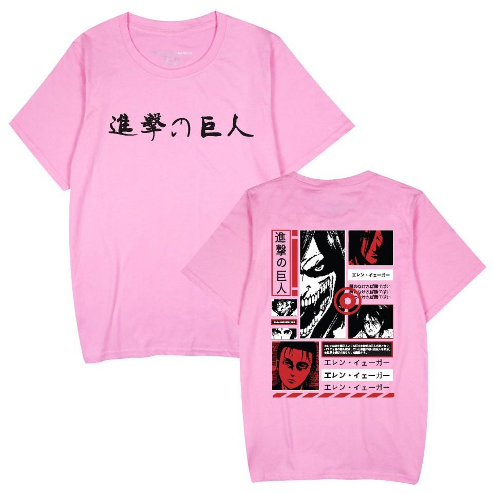 Casual Japanese Anime Attack On Titan Patterned Printed Men's T-shirt, Pure Cotton Street Harajuku Summer Fashion T-shirt for Me