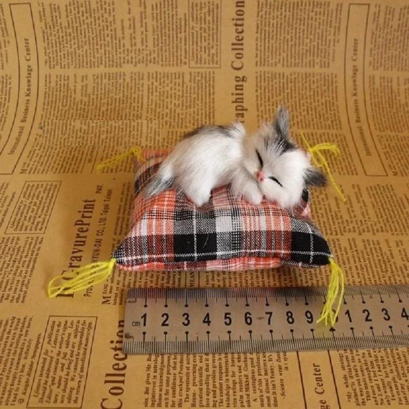 

Симпатична м яка модель кошеня Симуляція кота Плюшеві іграшки Фальшивий кіт Реалістичні тварини для дітей Дівчата Подарунок до Дня Святого Валентина