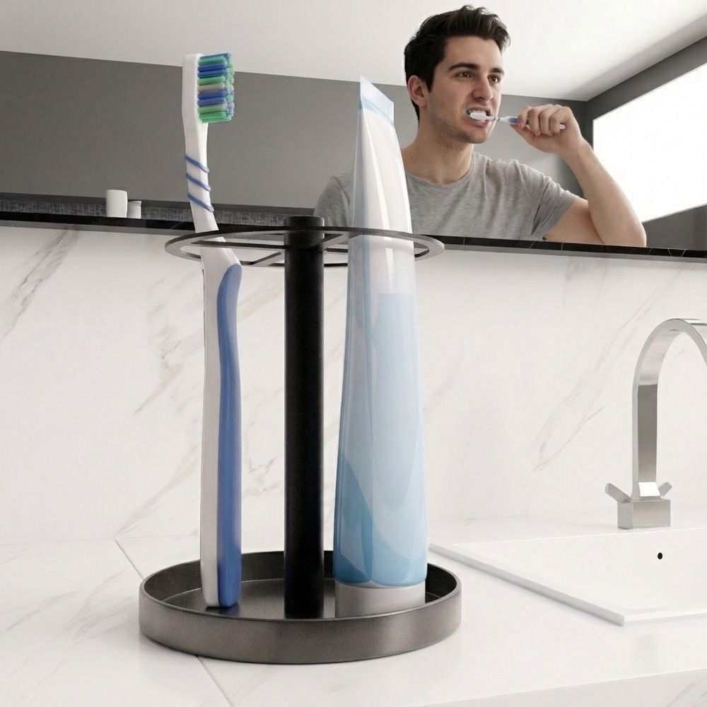 Rutschfester Elektrischer Zahnbürstenhalter Platzsparender Zahnbürstenständer Duschzubehör