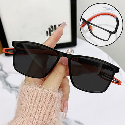Mode Tr90 Photochrome Myopie Gläser Biegbaren Rahmen Farbwechsel Brillen Männer Frauen Anti-Blau Sport Brillen 0 Bis -4 ,0