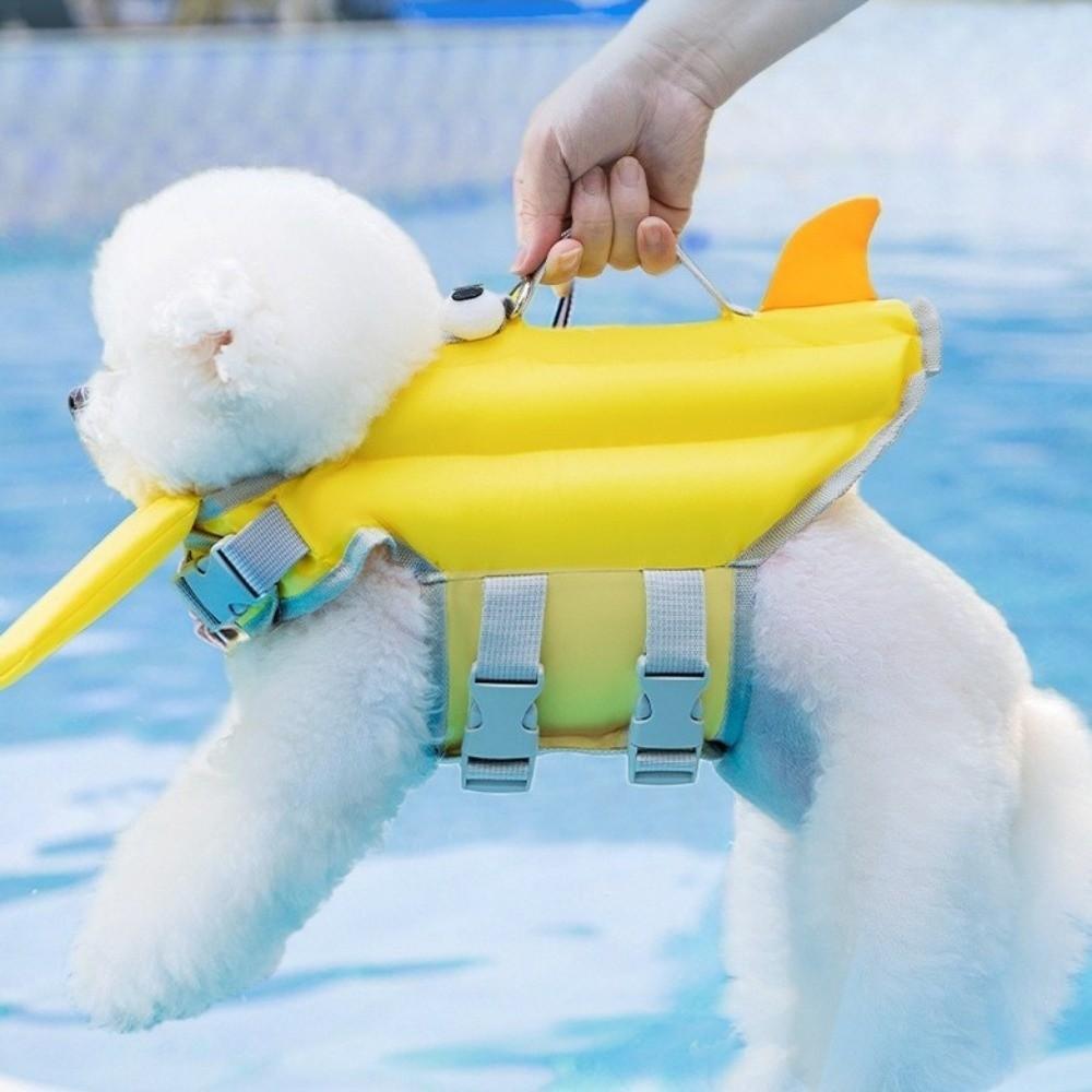 Waterproof Dog Life Jacket High Flotation Dog Swimming Vest Pet Safety Vest Pet Swimsuit Boating