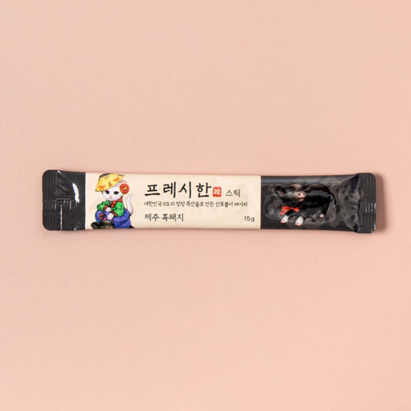 [Pet] Whistle Fresh Sticks 4Pcs Jeju Black Pork