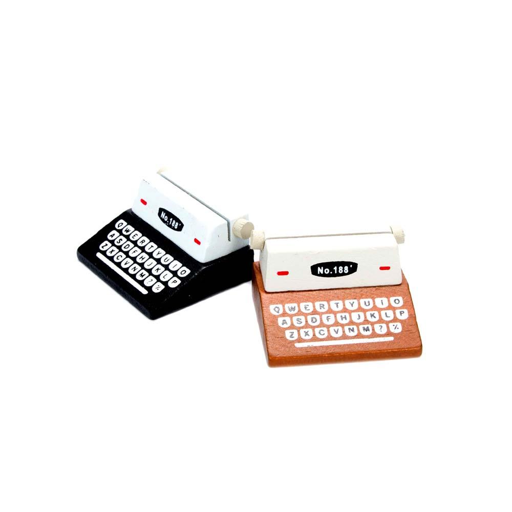 Creative Typewriter Pictures Clips Photo Office Holder Note Paper Holder Memo Card