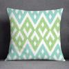 45x45cm Fresh Green Simple Geometric Pillow Cover Living Room Sofa Office Seat Car Waist Cushion   Home Decoration