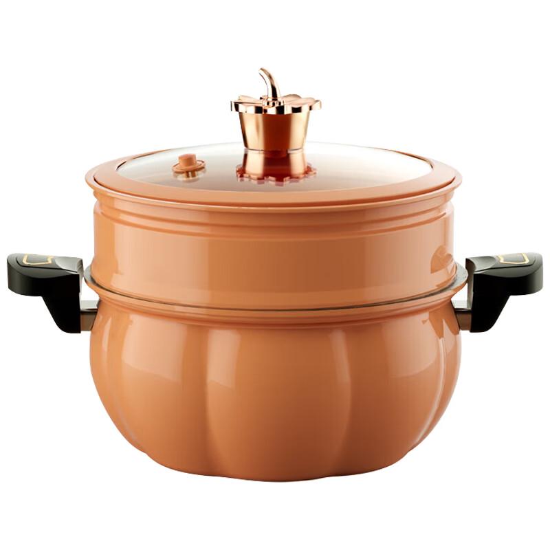 WODHO 27см Кастрюля для супа и пароварка с микродавлением