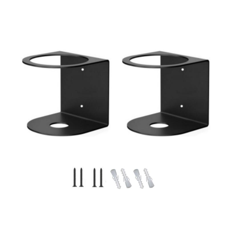 Wall Mounted Bottle Storage Solution Delicate Garage Storage Rack Wall Mounted Sprayer Bottle Rack with Single Hole
