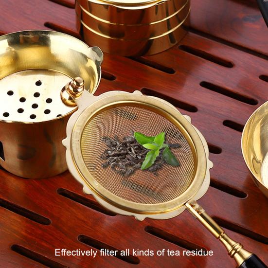 Tea Strainer Heat Resistant Decorative Food Grade Creative Flower-shaped Tea Colander Household Supplies