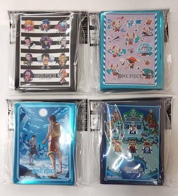 ONE PIECE Card Game Official Sleeves Vol.15 Complete Set 4 Packs 280pcs JP