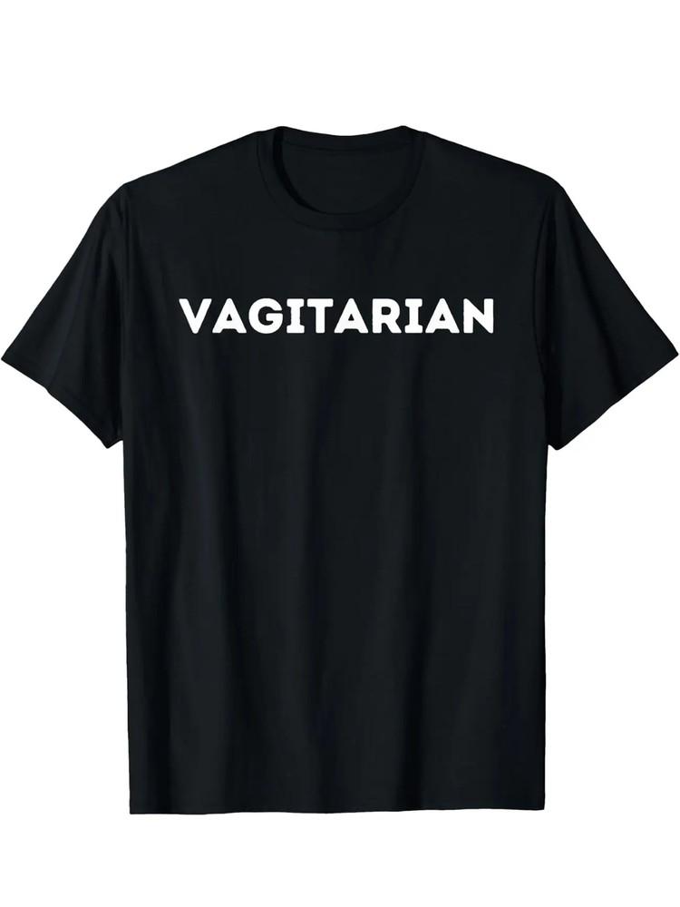 

Vagitarian Pun-Filled Men s T-Shirt - Soft, Breathable 100% Cotton | Casual 4XL
