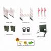 Outdoor 400M Obstacle Course Training Equipment