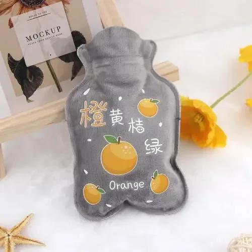 1Pc Lovely Cartoon Hand Po Warm Water Bottle Mini Hot Water Bottles Portable Hand Warmer Girls Pocket Hand Feet Hot Water Bags