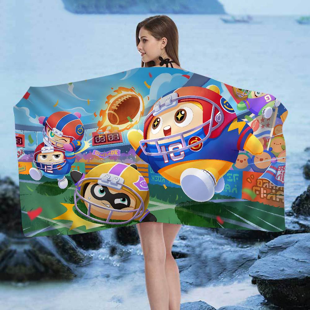 Game Egg Party Beach Towel Colorful Bath Towels for Girl Microfiber Quick Dry Sand Free Beach Yoga Spa Gym Pool