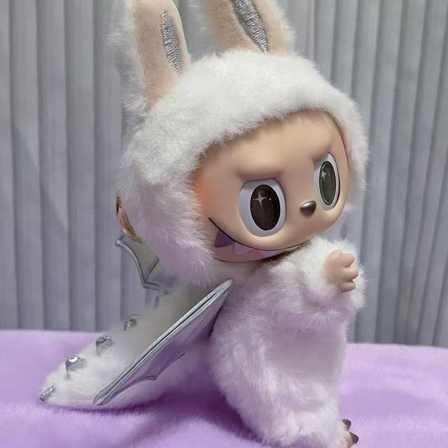 Cute Sweet MOKOKO Key Rings Trendy Cool Popular Market Sweetheart Sister Plush Doll Pendant Soft Vinyl Key Chains for Handbag Backpack and Schoolbag