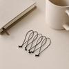 6xFishing Line Phone Strap, HandKnotted Nylon Mobile Lanyard 4.8cm, Uniform Cord for Commuters,
