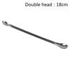 Double-Head Stainless Steel Lab Spoon Scraper Dental Instruments Medical Spoon